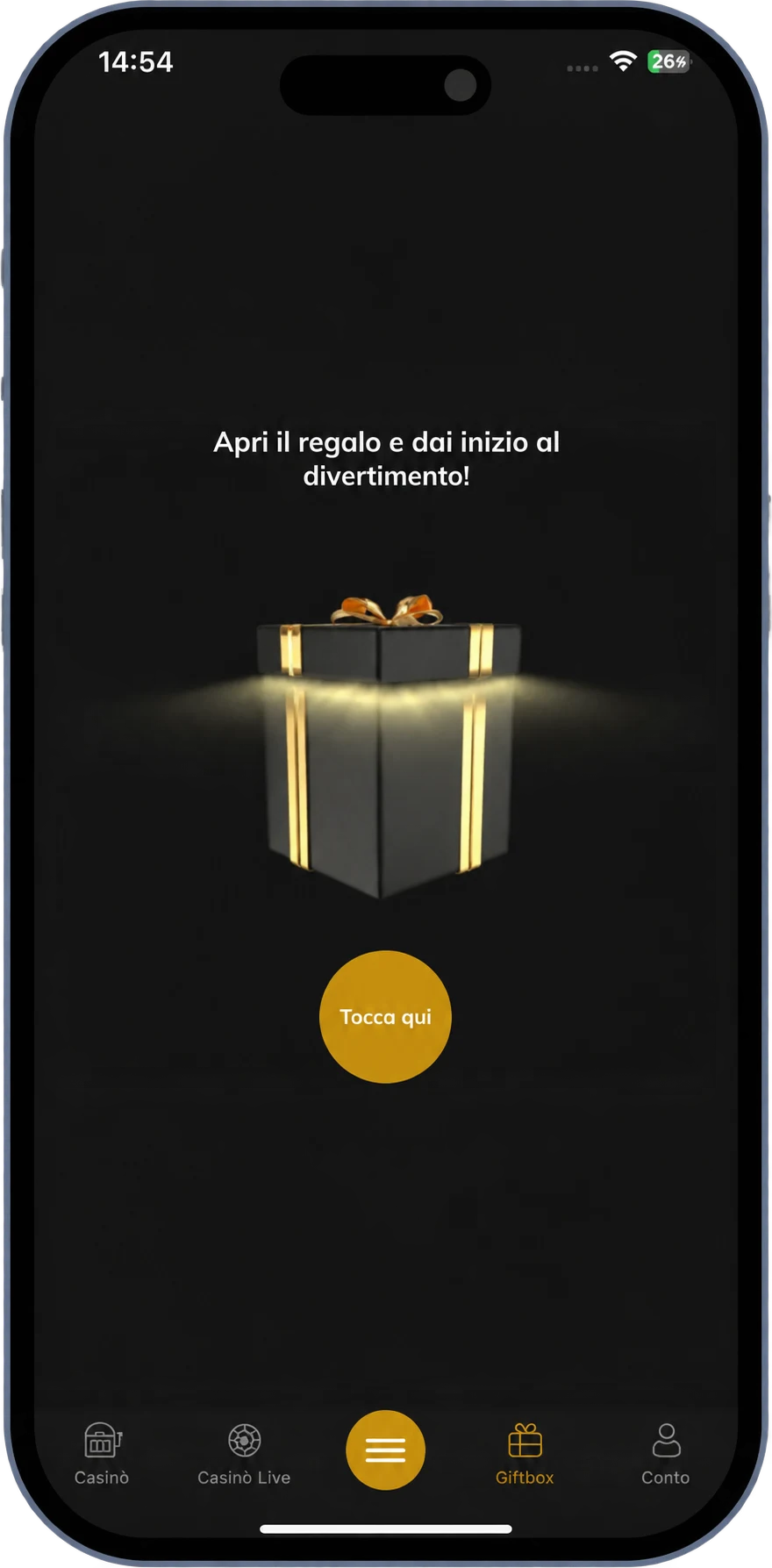 Interfaccia personalizzata